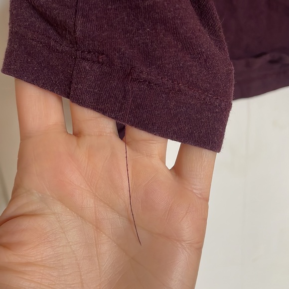 Roots Athletics Burgundy Long Sleeve Top - Picture 4 of 6